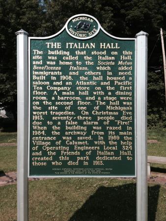 Italian Hall Site